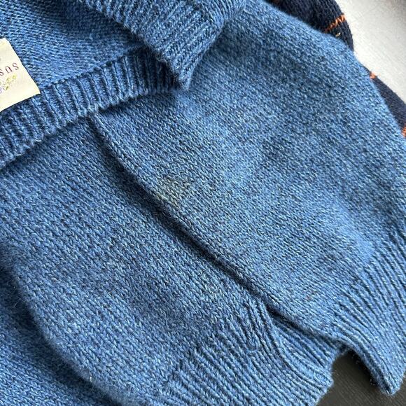 VTG Susan Bristol Cardigan Women Medium Christmas 90s Hand Embroidered Holiday - Picture 14 of 15